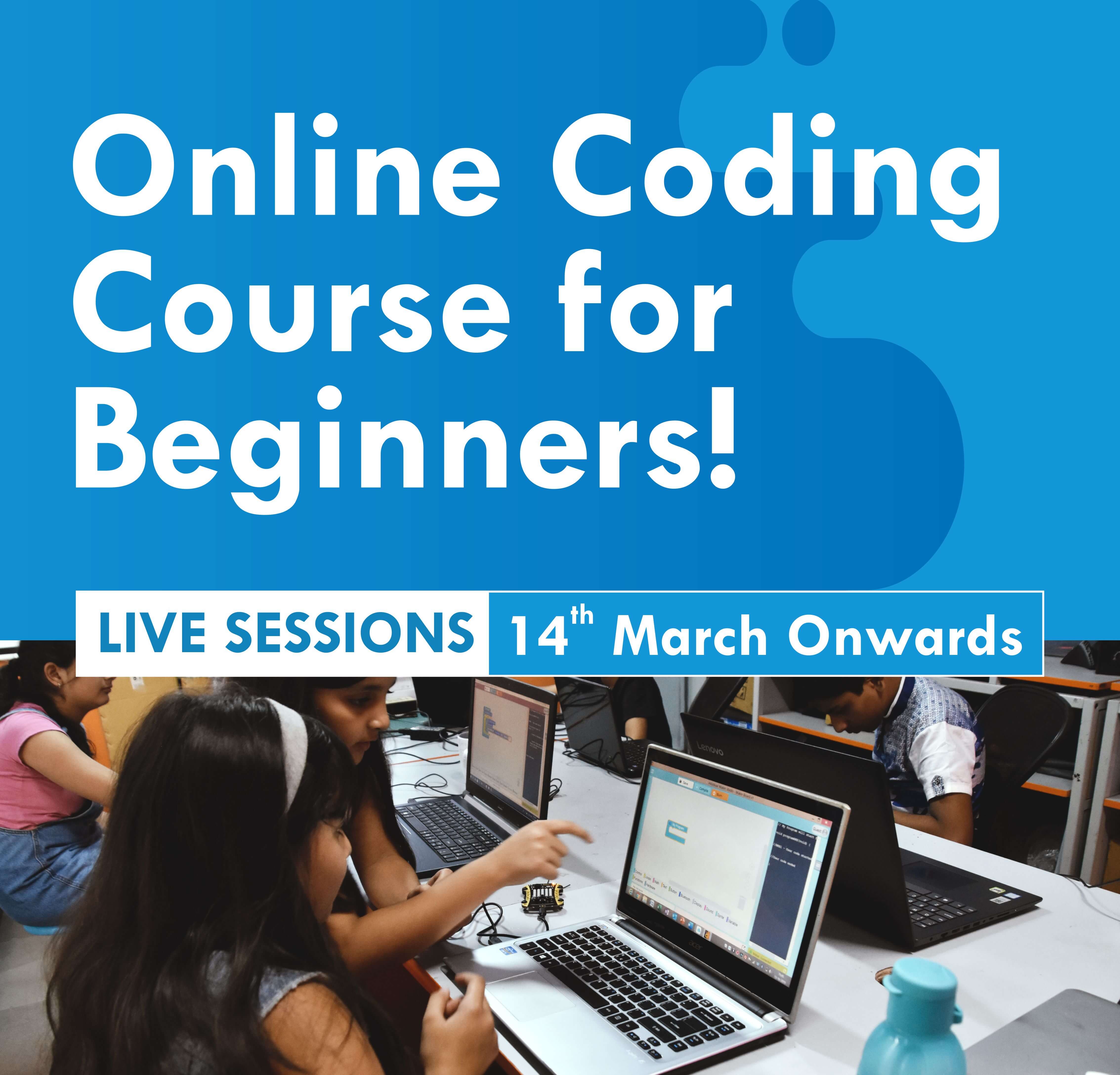 Online Coding Course for Beginners (Live Sessions) Thumbnail