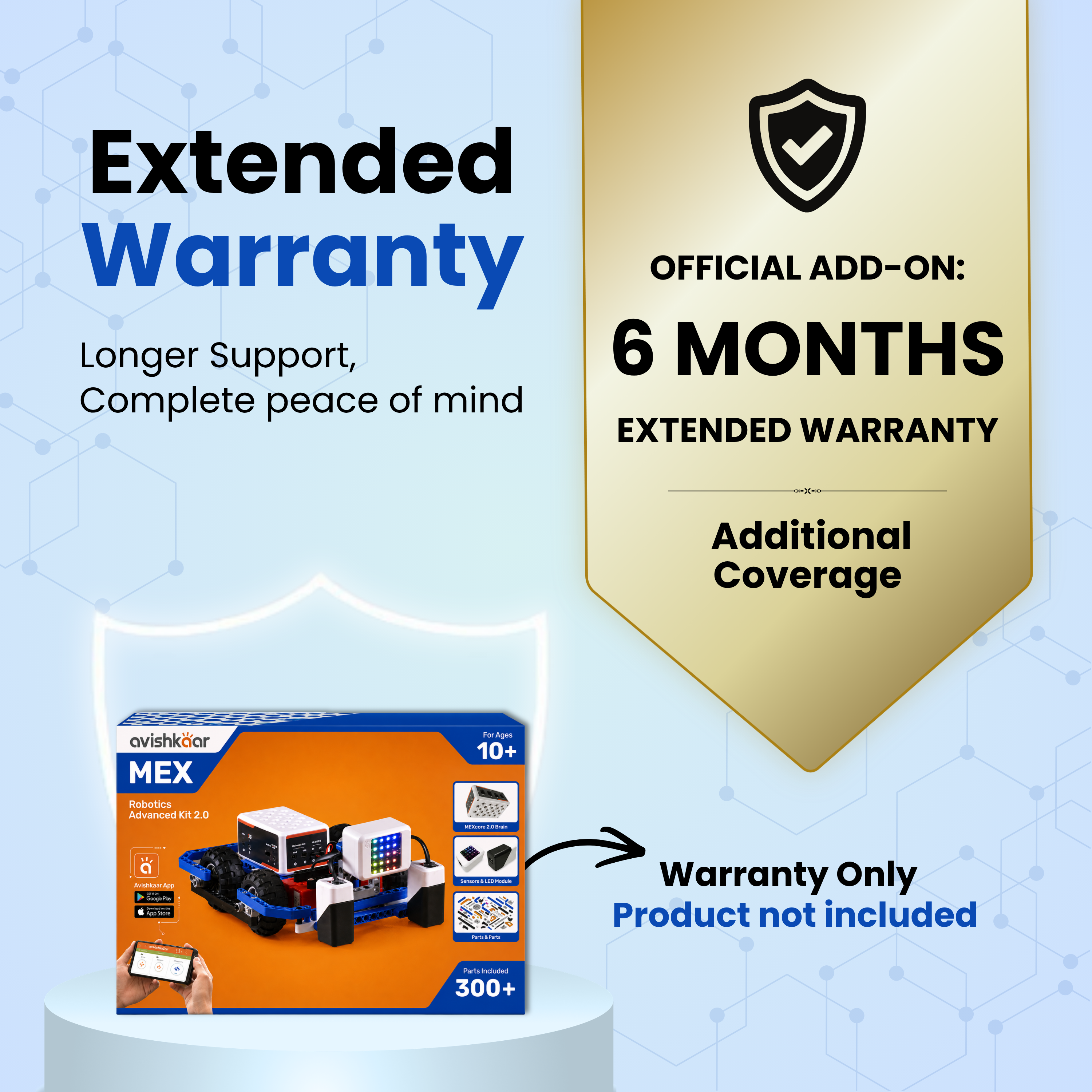 MEX Robotics Advanced Kit 2.0 Extended Warranty
