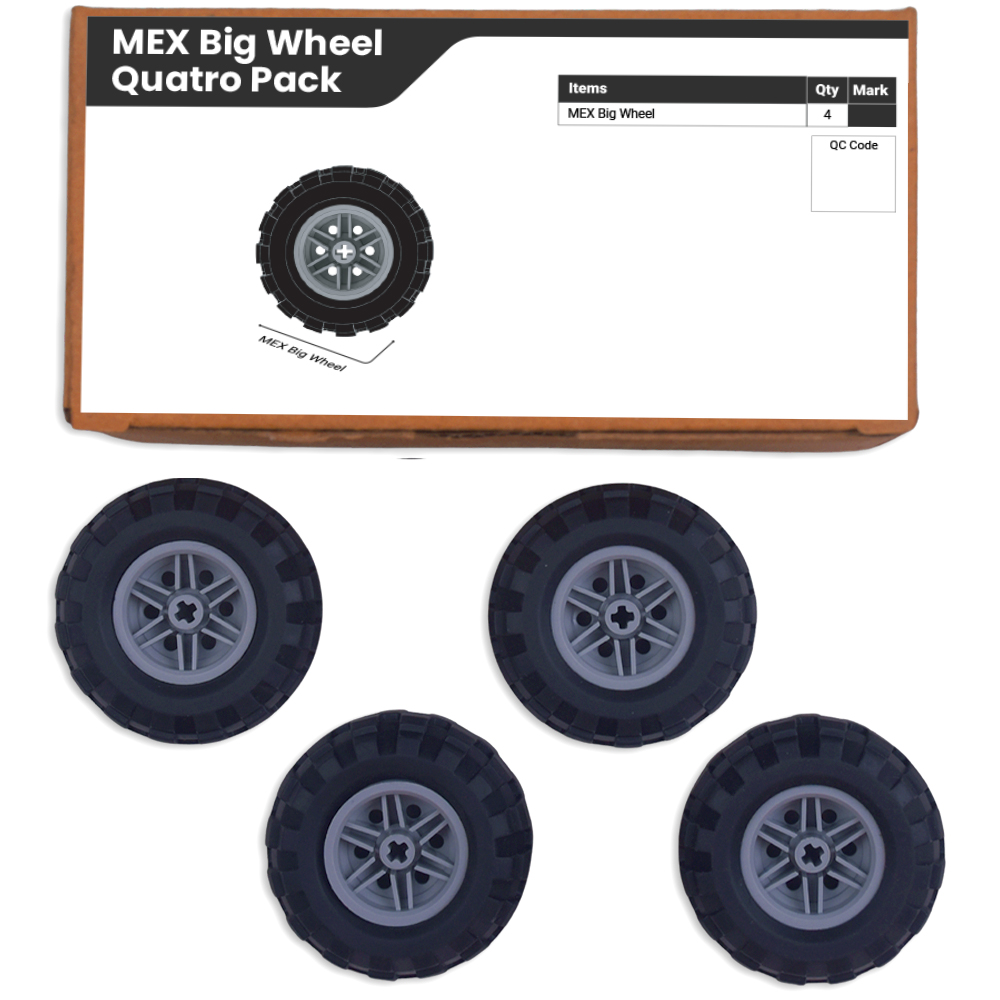MEX Big Wheel Quatro Pack