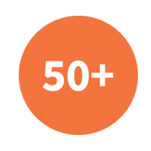 50+ kit parts