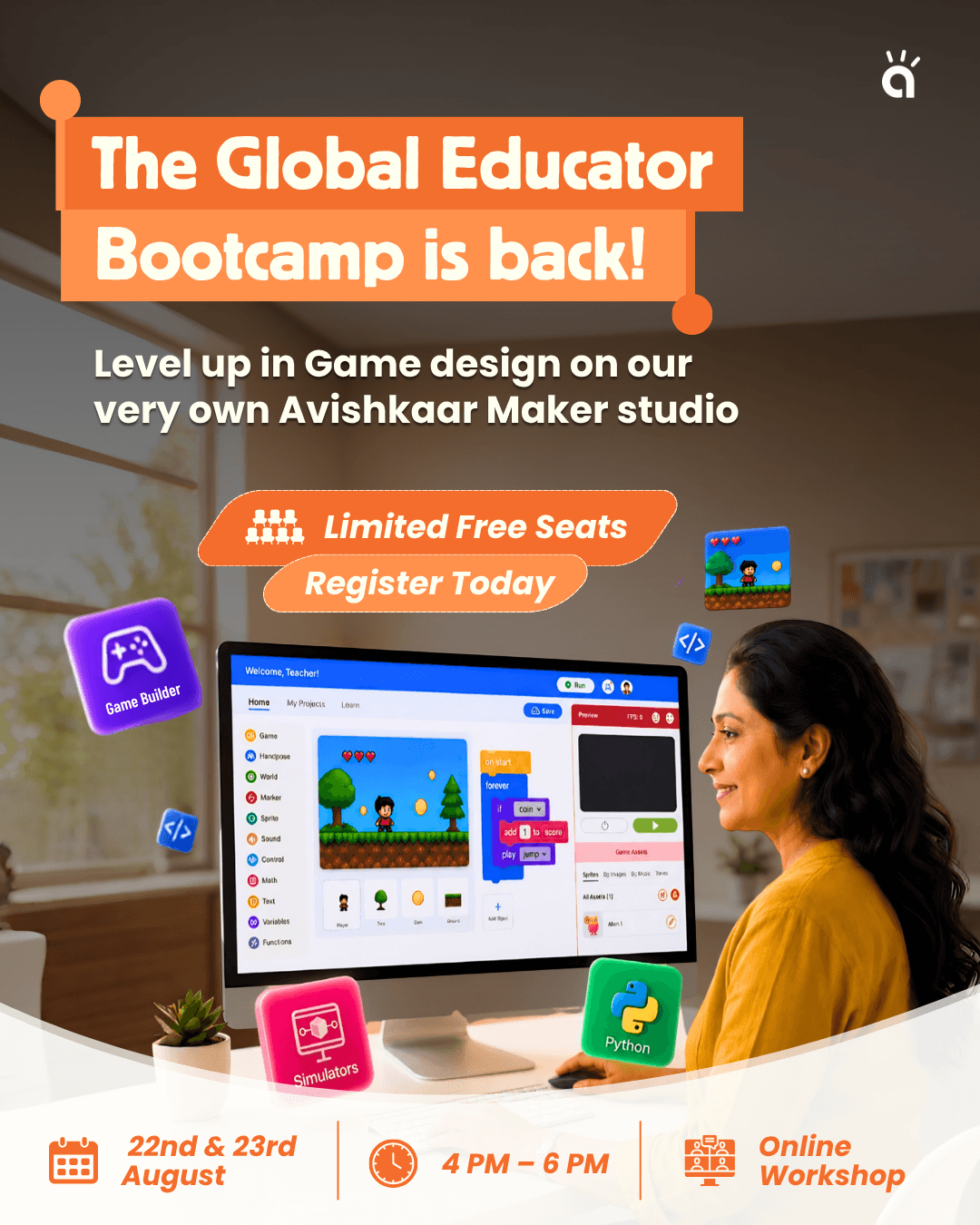 Global Educator Bootcamp - Game Dev & Coding (Aug 2026)